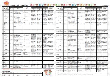 10月　給食だより